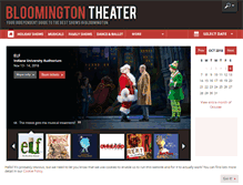 Tablet Screenshot of bloomingtontheater.com